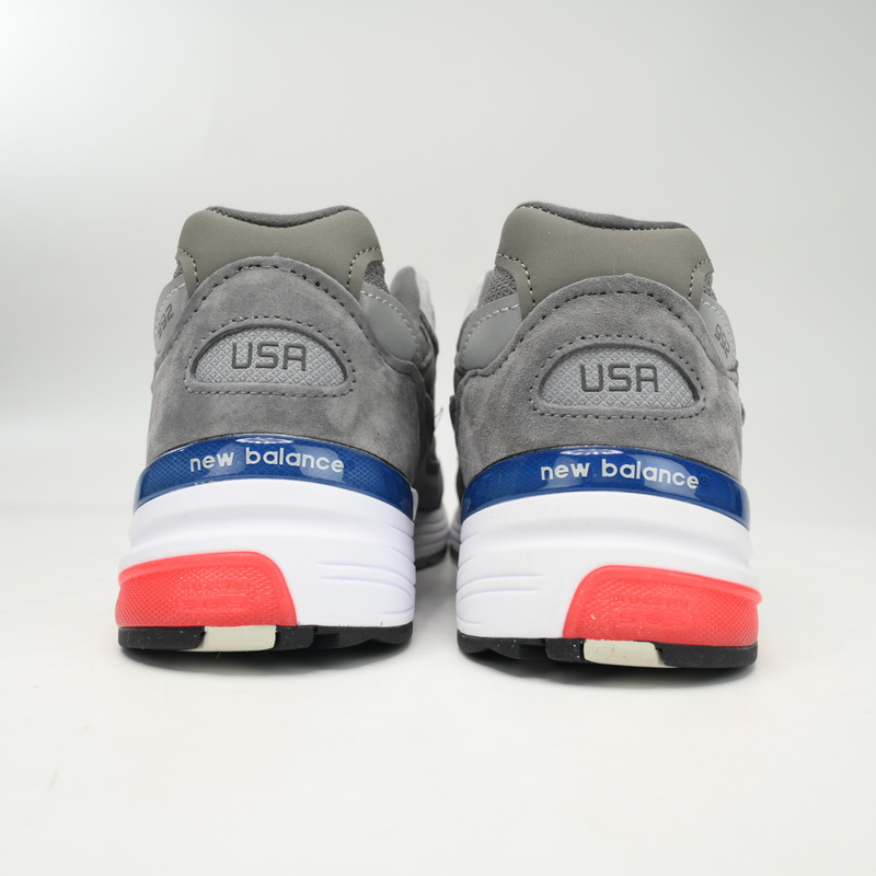 New Balance 992 Grey Blue Sneakers      M992AG  - FashionPlug