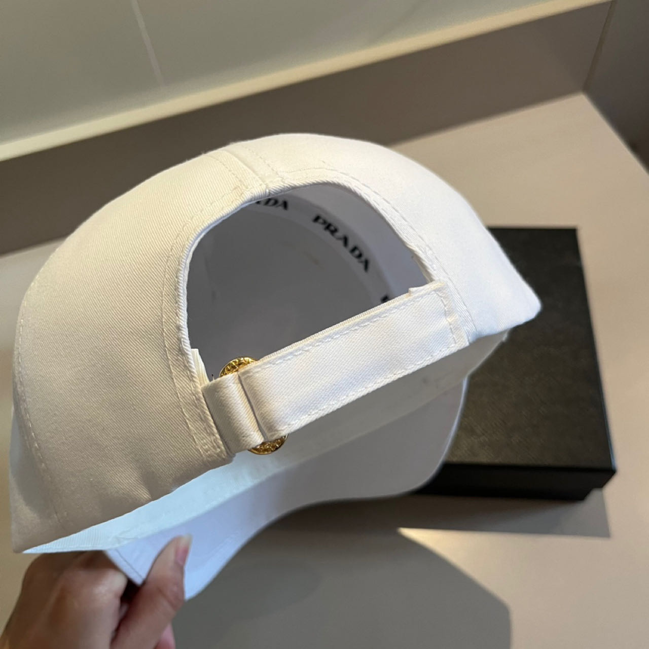 Prada Logo-patch Baseball Cap - FashionPlug