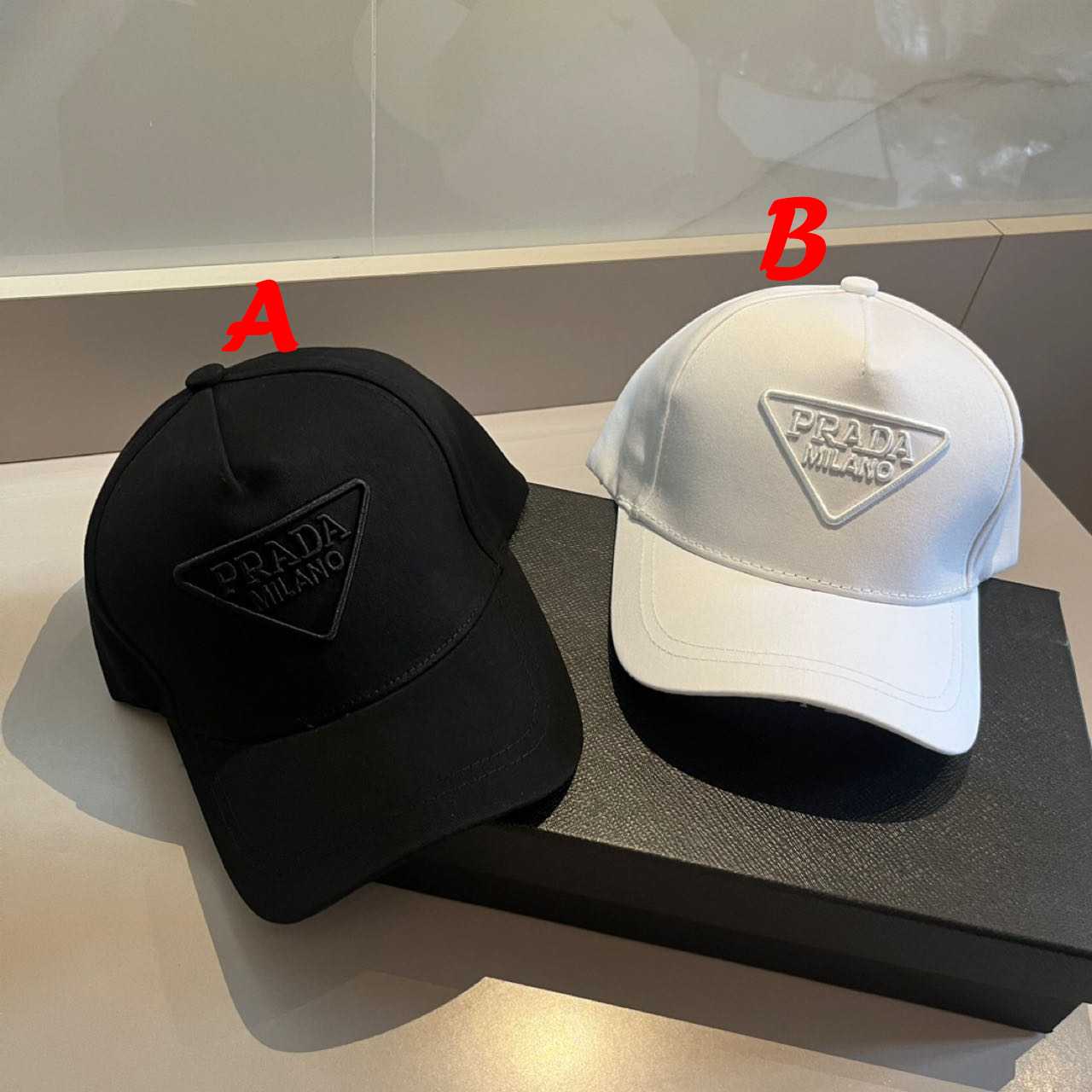 Prada Logo-patch Baseball Cap - FashionPlug
