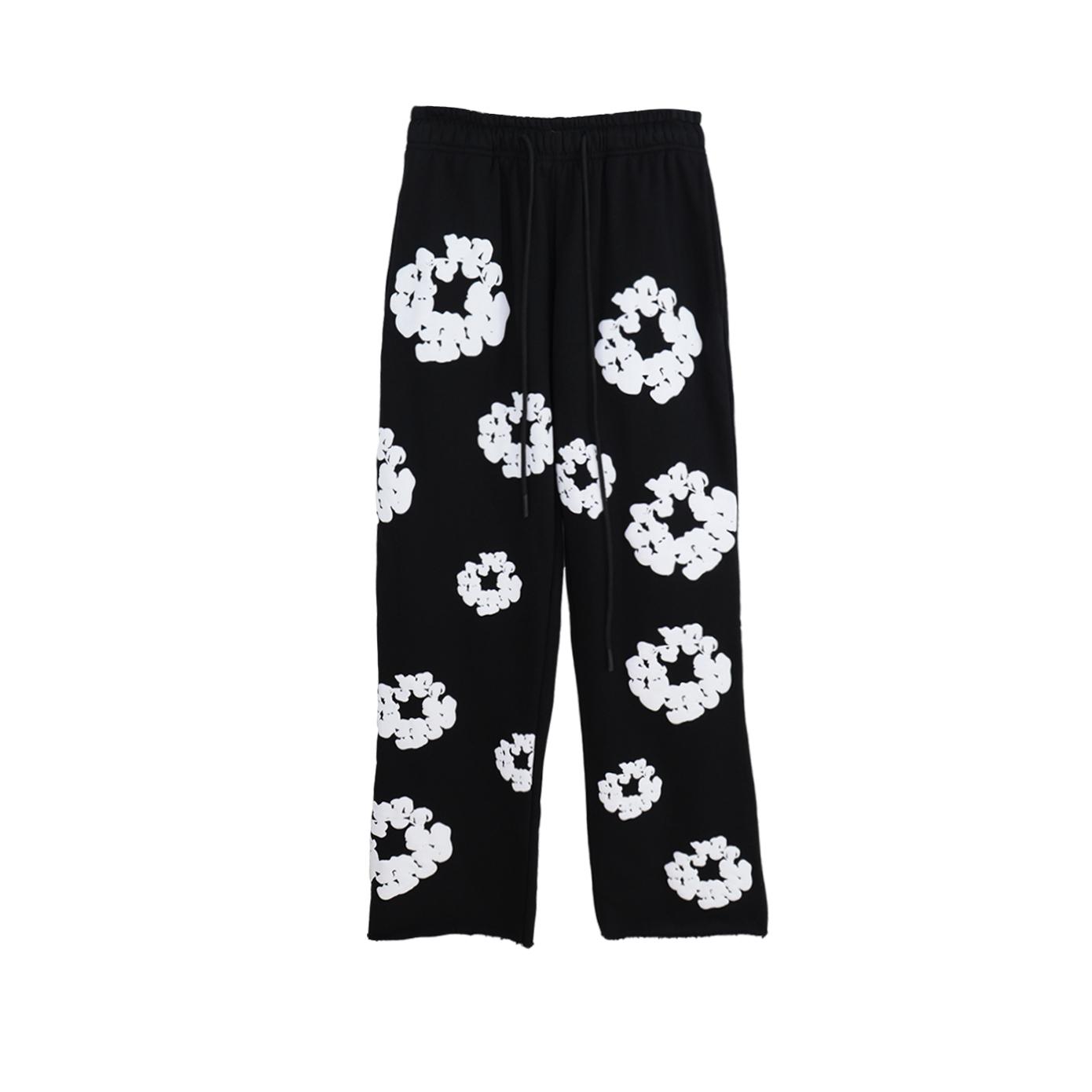 Readymade x Denim Tears Cotton Wreath Sweatpants - FashionPlug