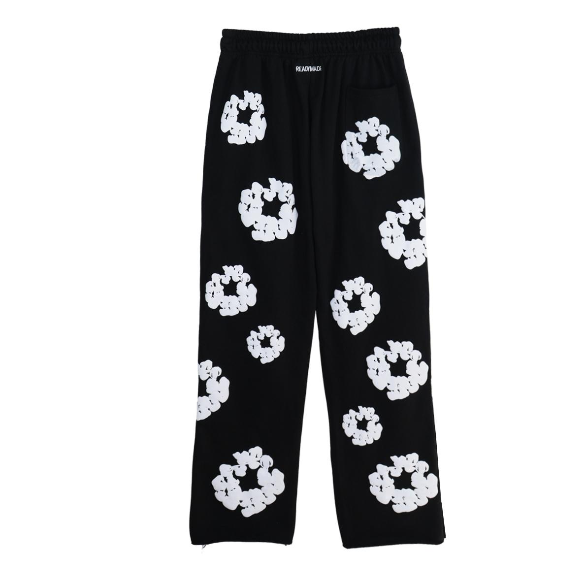 Readymade x Denim Tears Cotton Wreath Sweatpants - FashionPlug