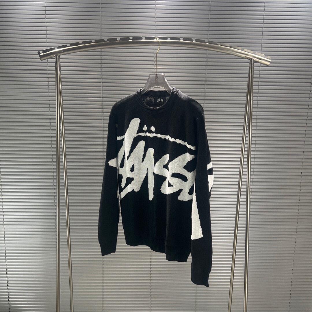 Stussy Logo-knit Jumper - FashionPlug