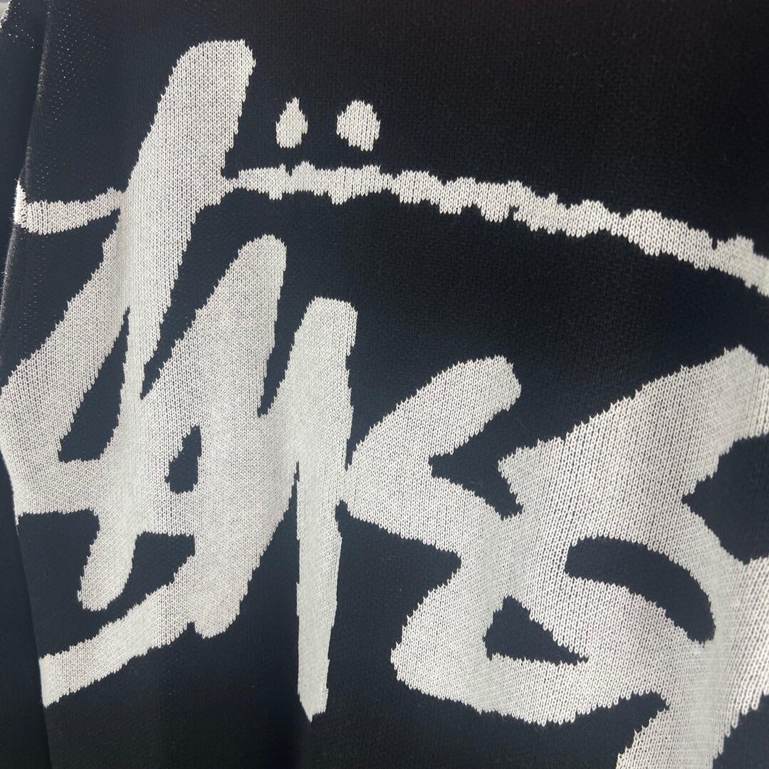 Stussy Logo-knit Jumper - FashionPlug