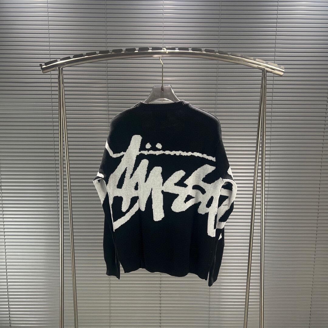 Stussy Logo-knit Jumper - FashionPlug