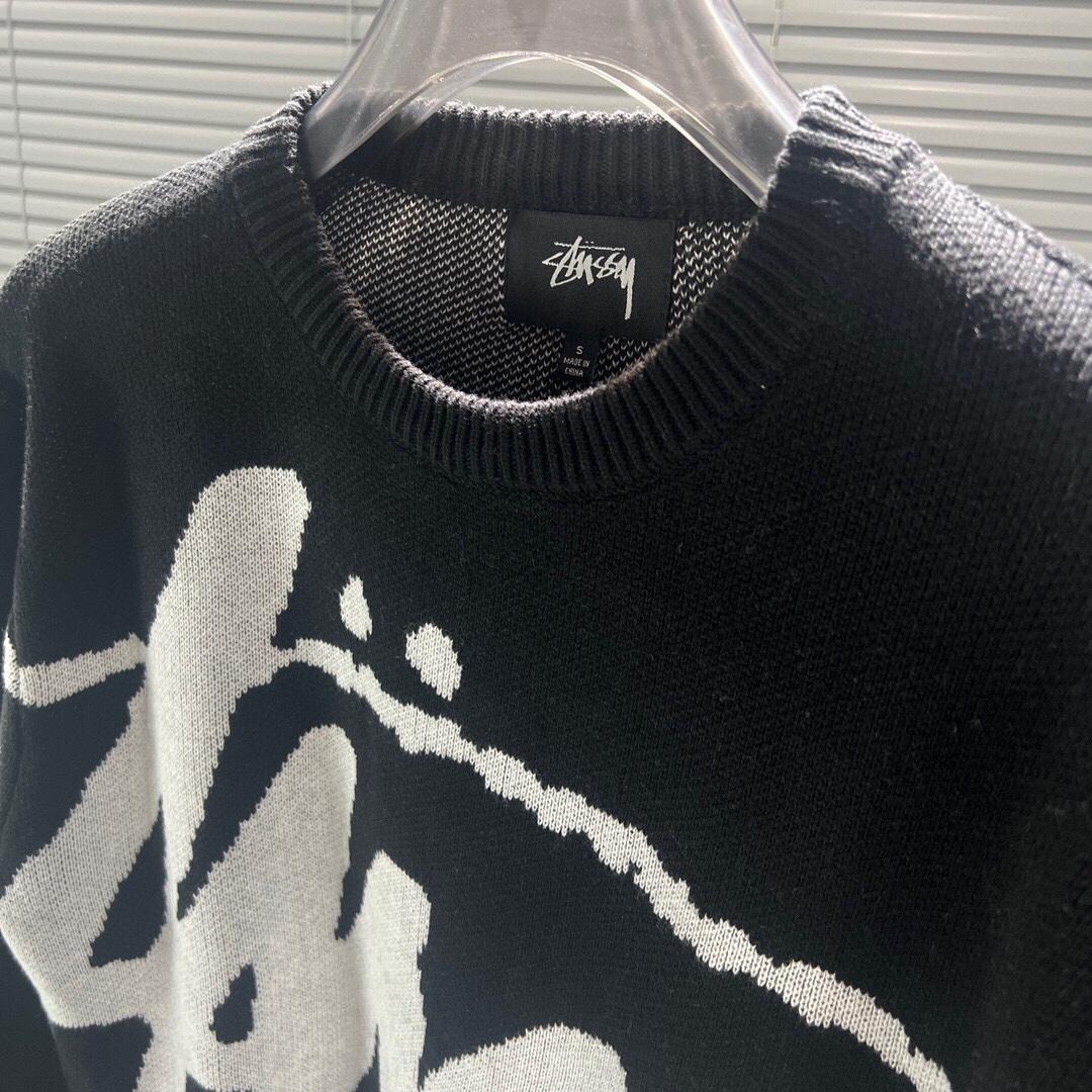 Stussy Logo-knit Jumper - FashionPlug