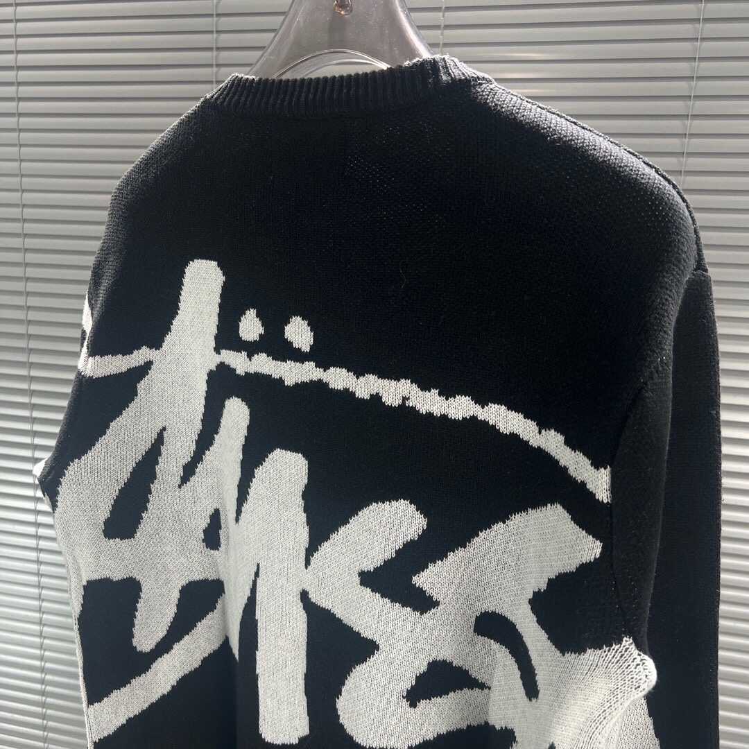 Stussy Logo-knit Jumper - FashionPlug