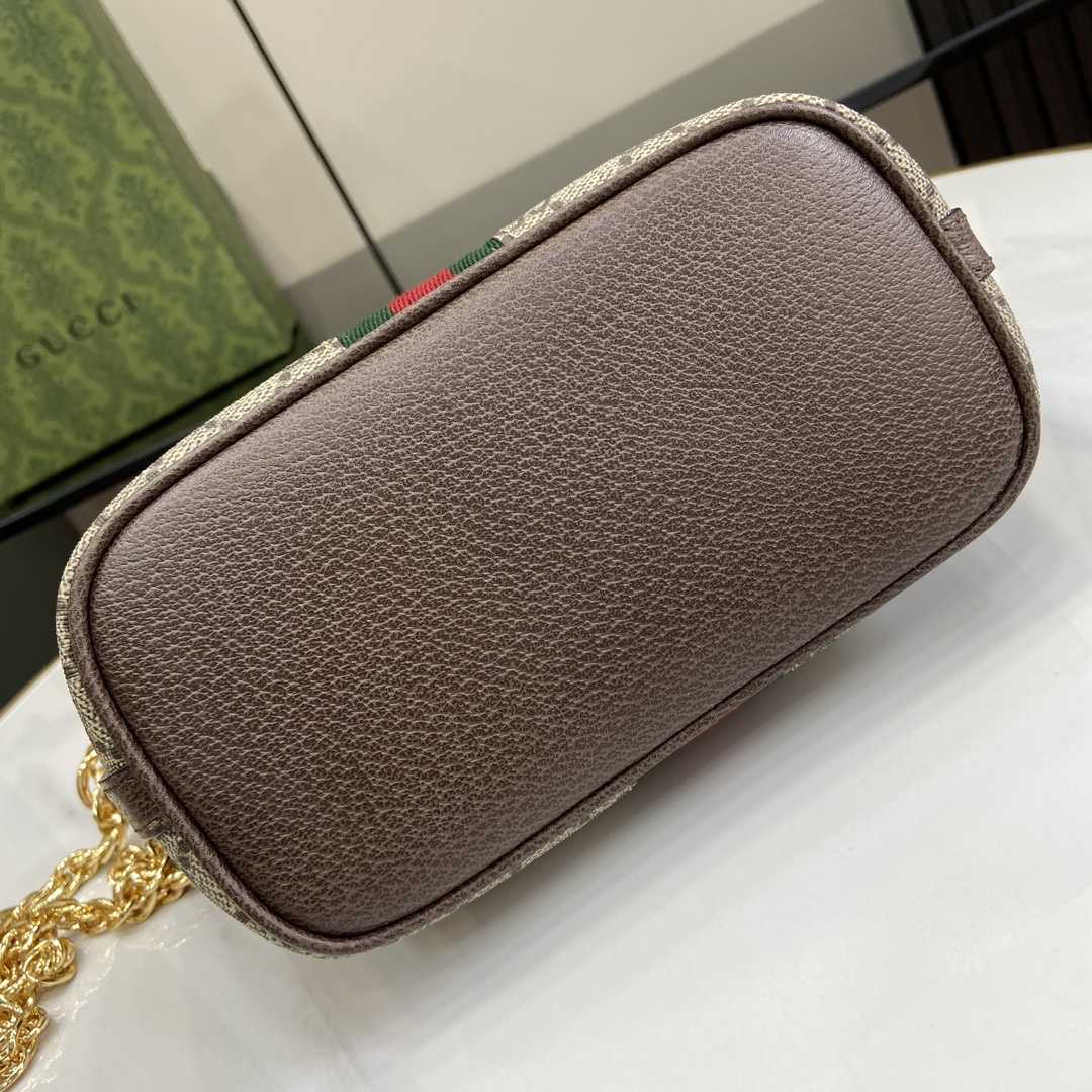 Gucci Ophidia GG Mini Shoulder Bag  - FashionPlug