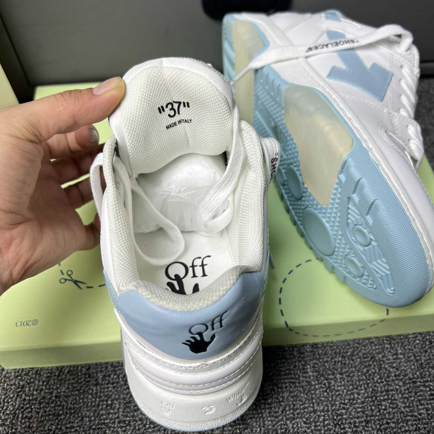Off-White Out Of Office Sneakers - FashionPlug