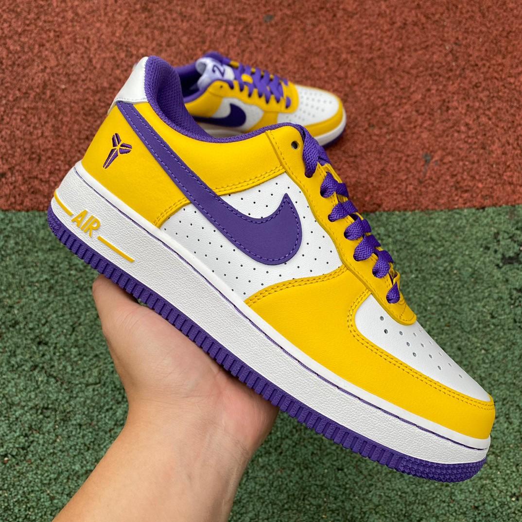Kobe Bryant x Nike Air Force 1 Low Retro Sneaker     FZ1151-111 - FashionPlug