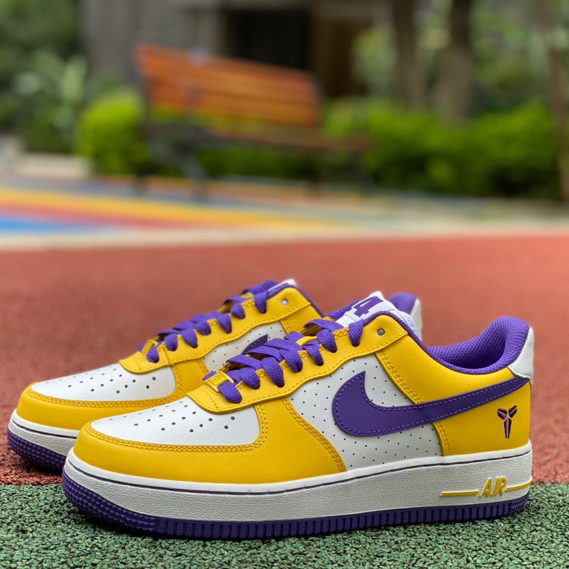 Kobe Bryant x Nike Air Force 1 Low Retro Sneaker     FZ1151-111 - FashionPlug