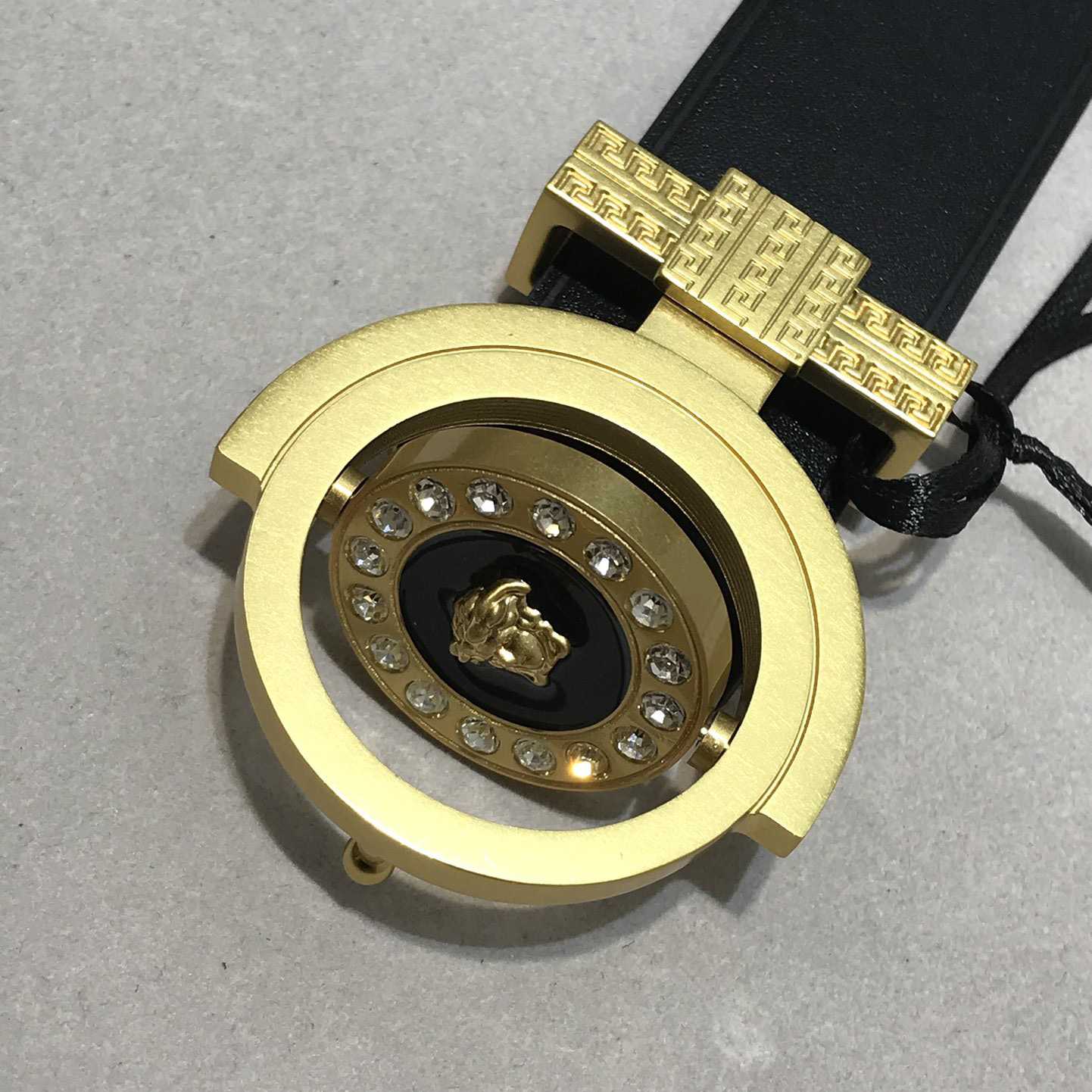 Versace Leather Belt   35mm - FashionPlug