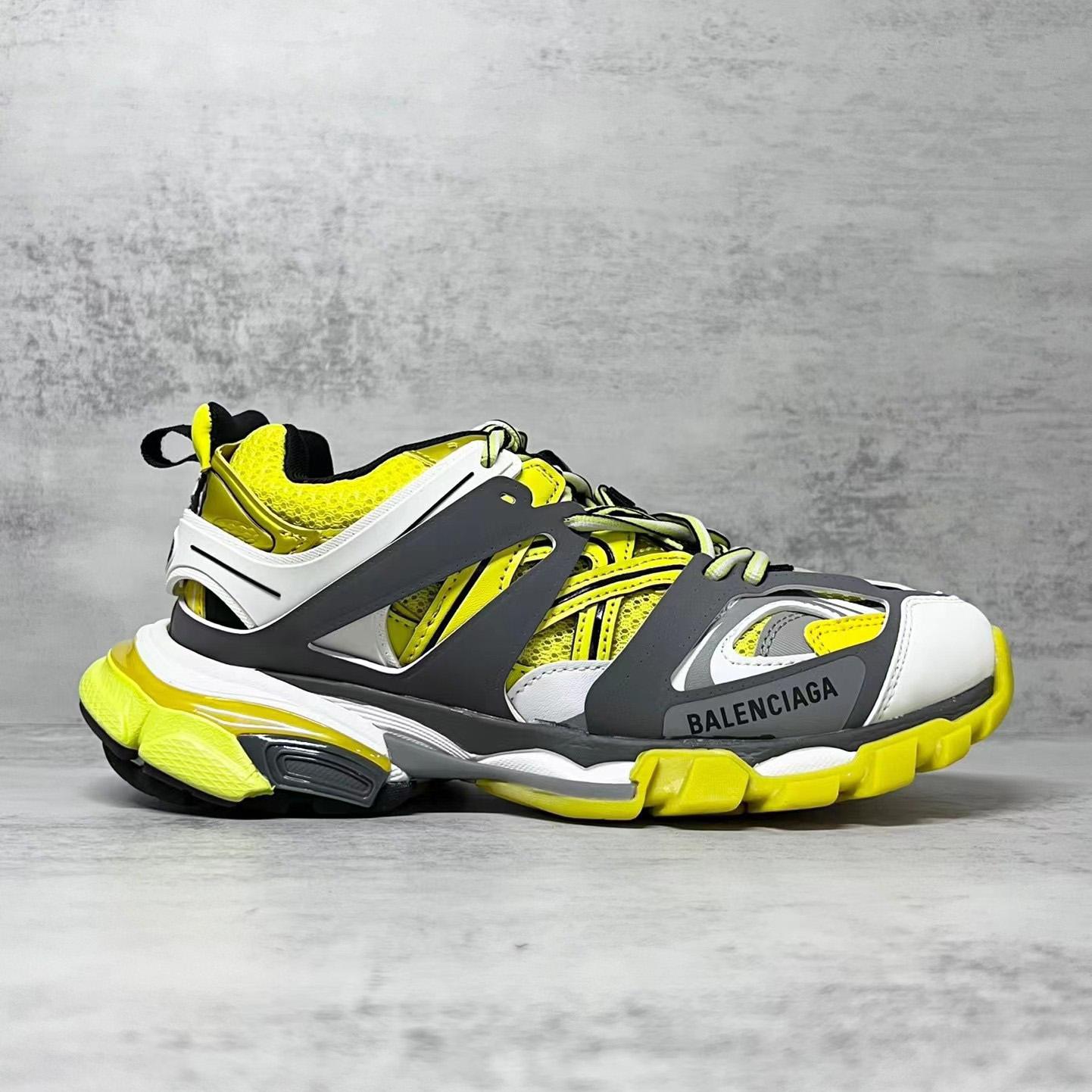 Balenciaga Track Trainer 'Yellow' - FashionPlug