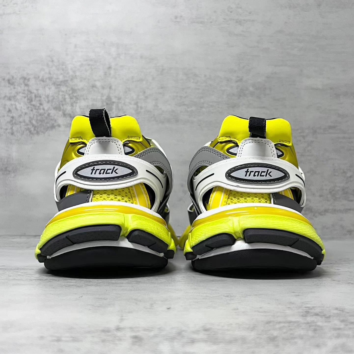 Balenciaga Track Trainer 'Yellow' - FashionPlug