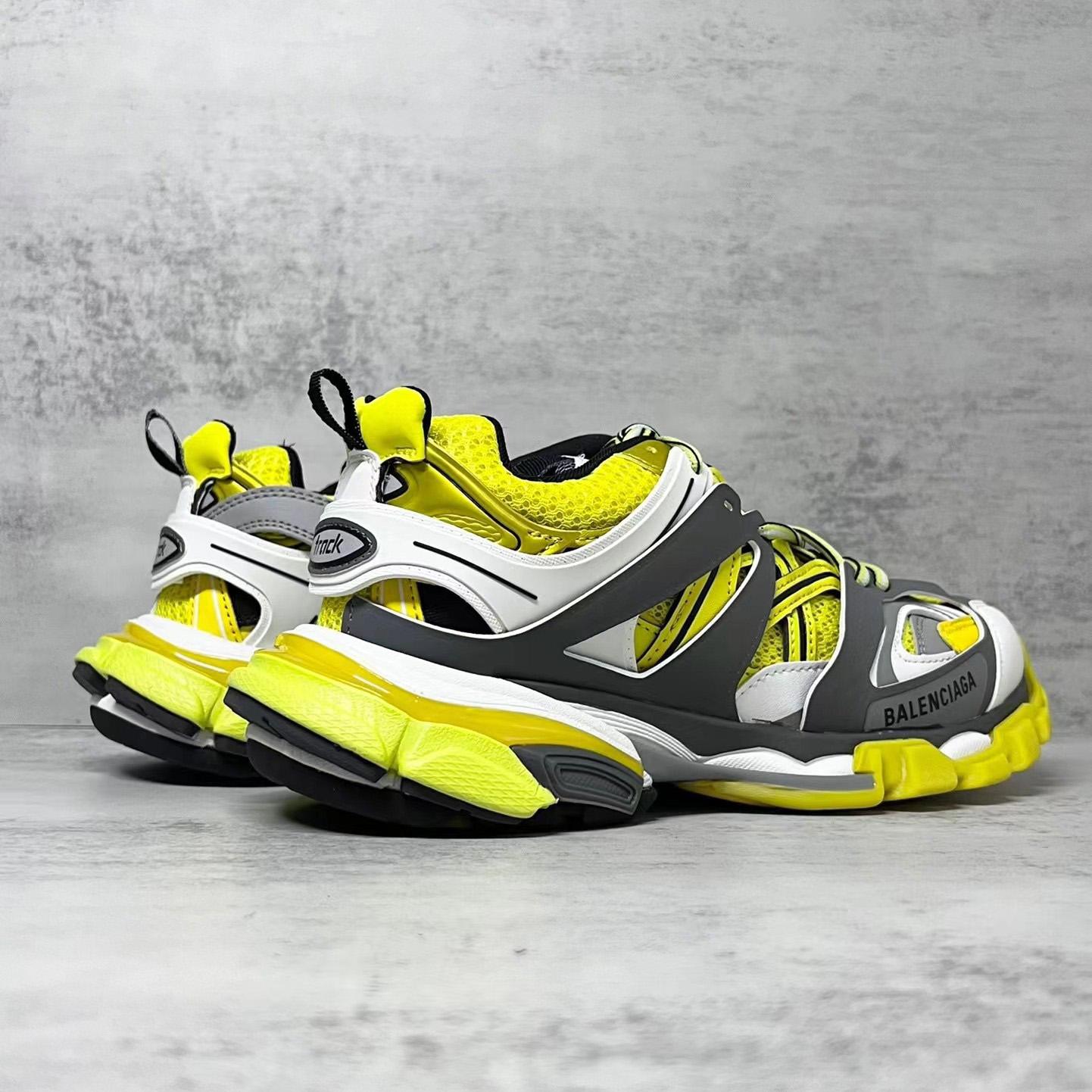 Balenciaga Track Trainer 'Yellow' - FashionPlug