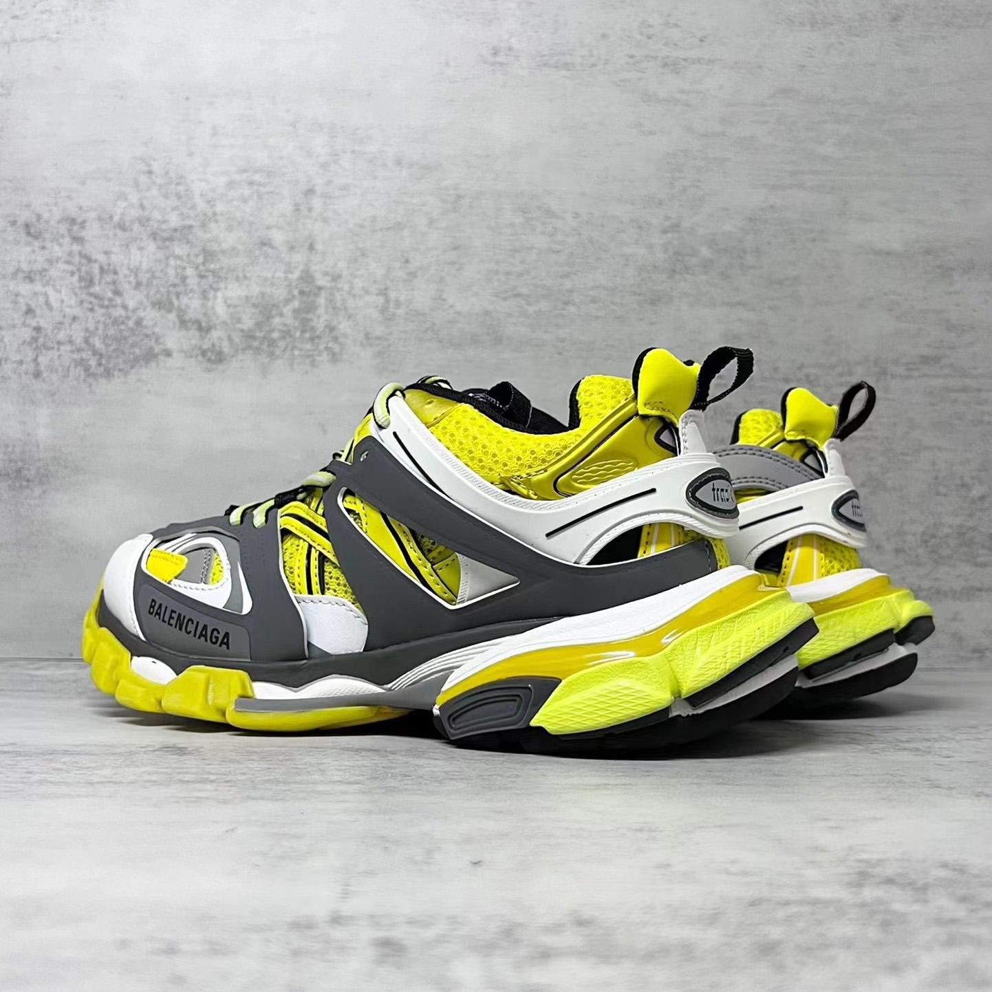 Balenciaga Track Trainer 'Yellow' - FashionPlug