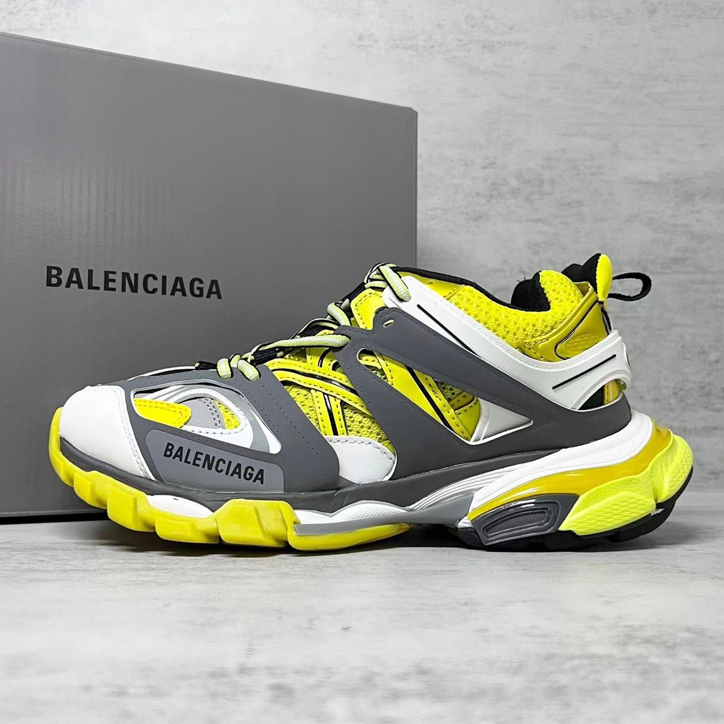 Balenciaga Track Trainer 'Yellow' - FashionPlug
