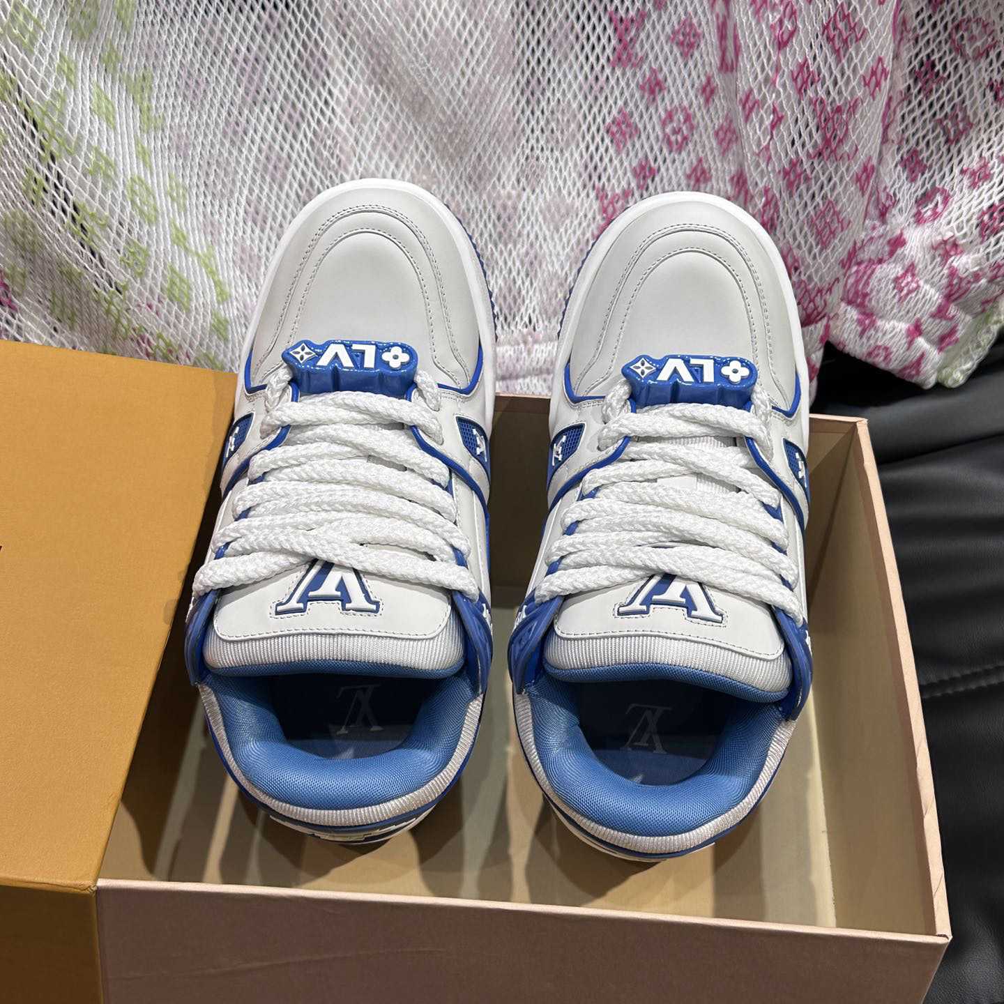 Louis Vuitton LV Trainer Maxi Sneaker   1ACRLE - FashionPlug