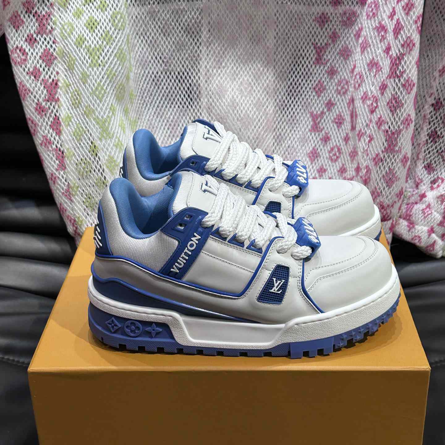 Louis Vuitton LV Trainer Maxi Sneaker   1ACRLE - FashionPlug