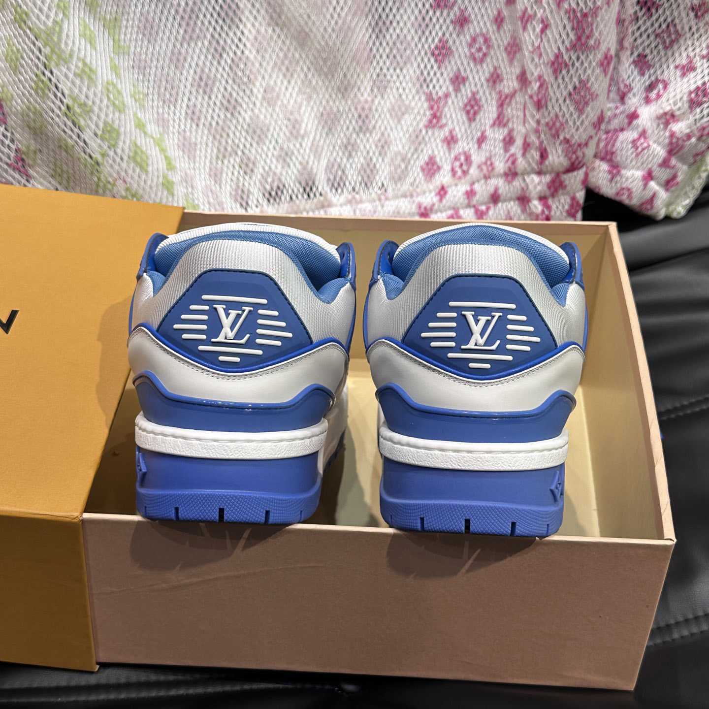 Louis Vuitton LV Trainer Maxi Sneaker   1ACRLE - FashionPlug