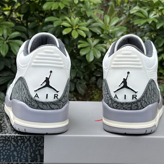 Air Jordan 3 “Cement Grey” Basketball Shoes      CT8532-106 - FashionPlug