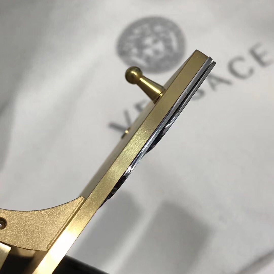 Versace Leather Belt   35mm - FashionPlug