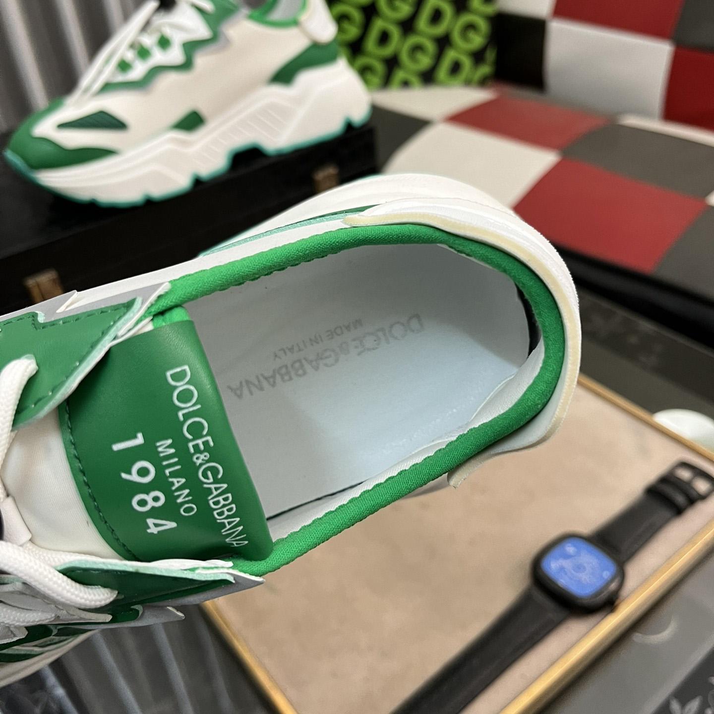 Dolce & Gabbana Mixed-materials Daymaster Sneakers - FashionPlug