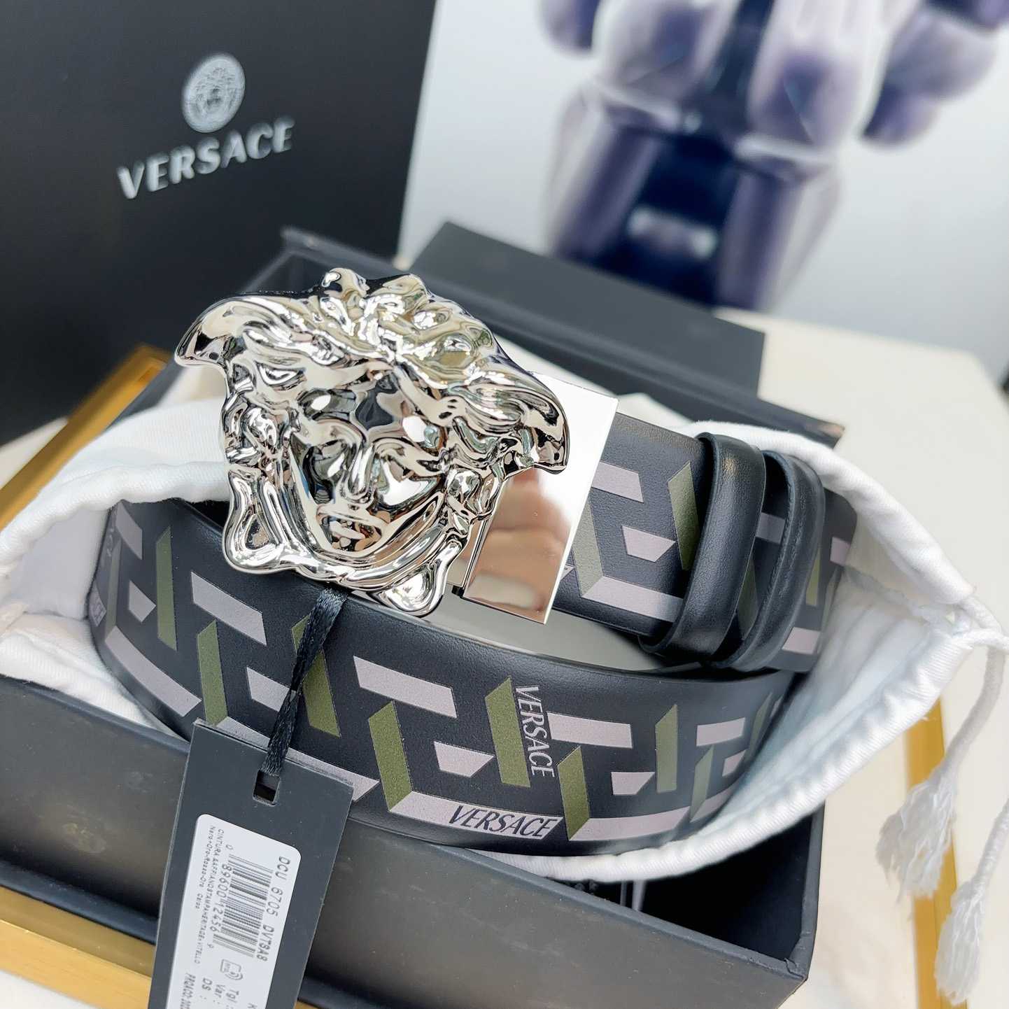 Versace Reversible Leather Belt    40mm - FashionPlug