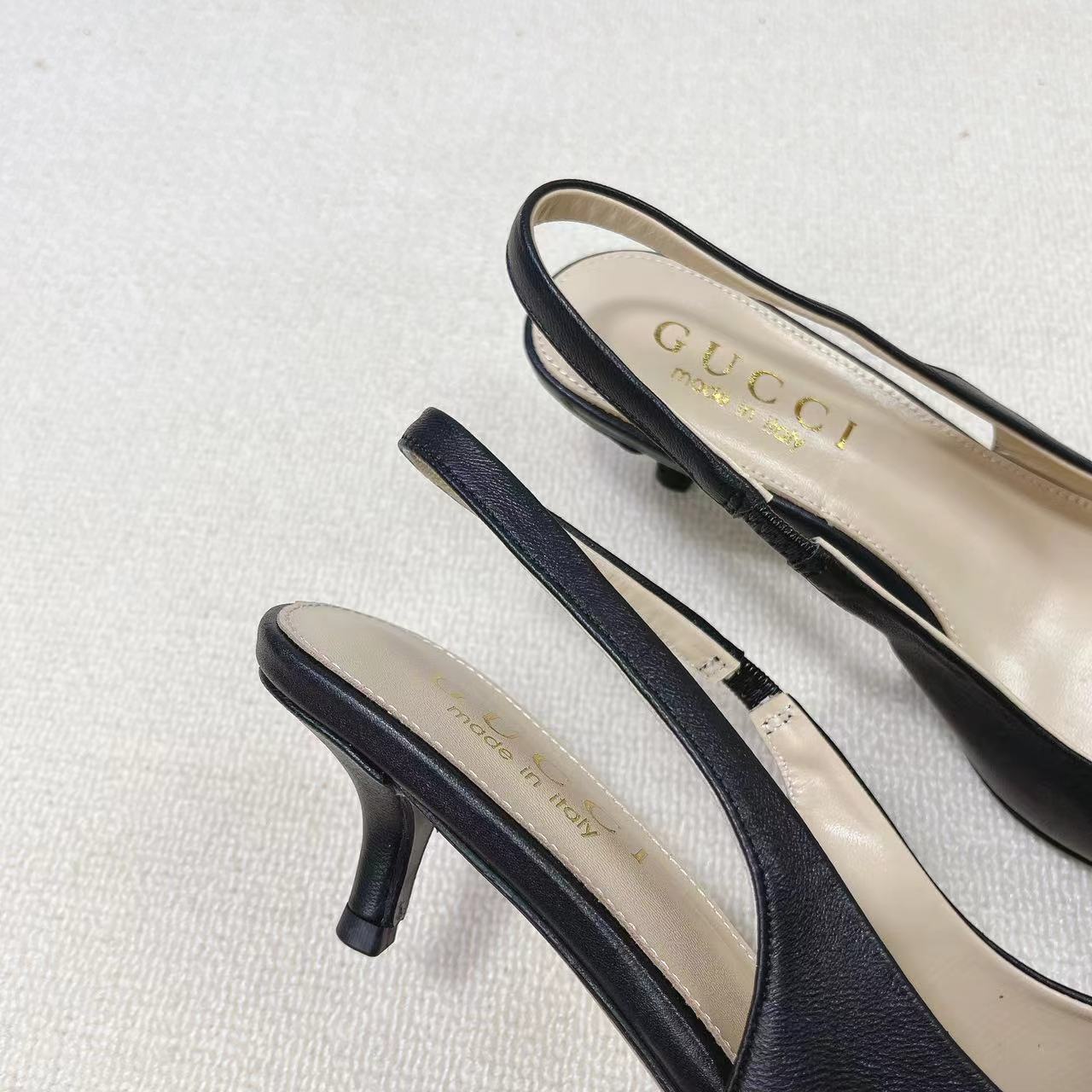 Gucci Women's Horsebit Slingback Pump - FashionPlug