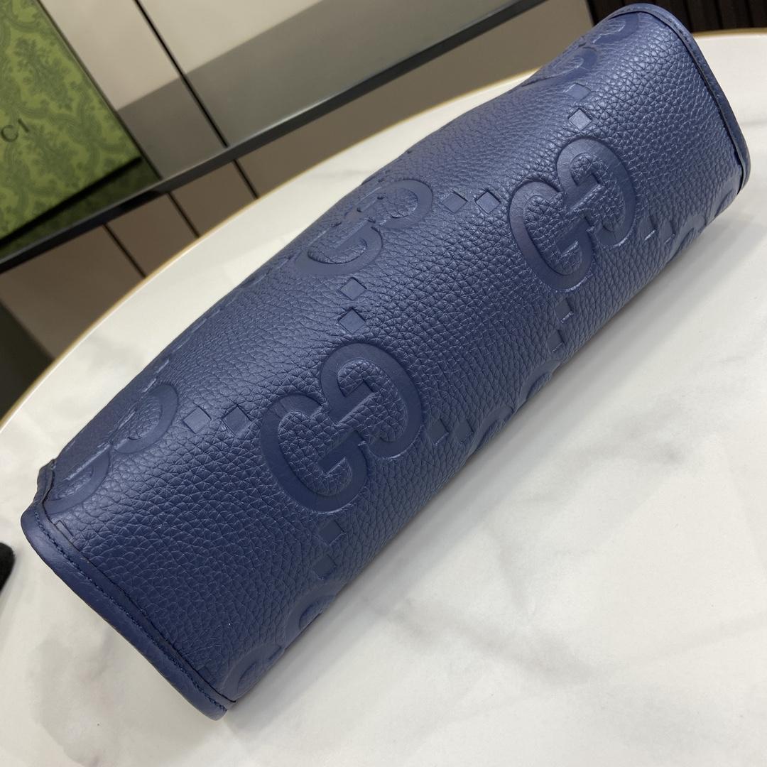 Gucci Jumbo GG Pouch (28.5x 18x 9cm) - FashionPlug