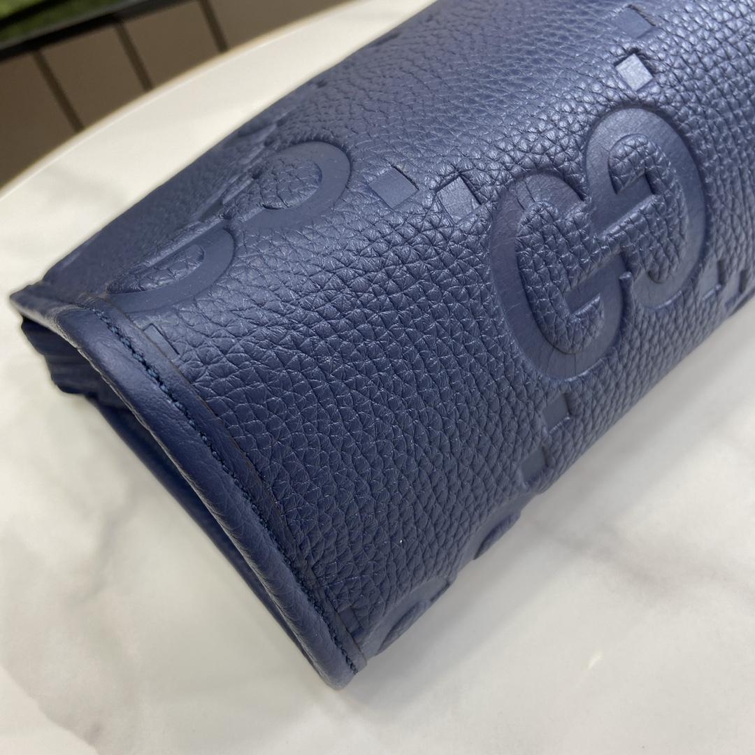 Gucci Jumbo GG Pouch (28.5x 18x 9cm) - FashionPlug