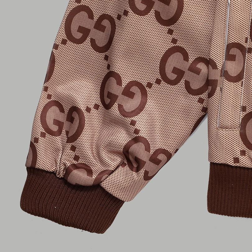 Gucci Gg Supreme Hooded Jacket - FashionPlug