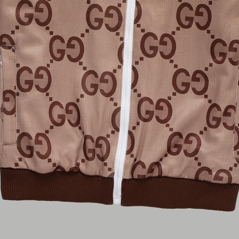 Gucci Gg Supreme Hooded Jacket - FashionPlug