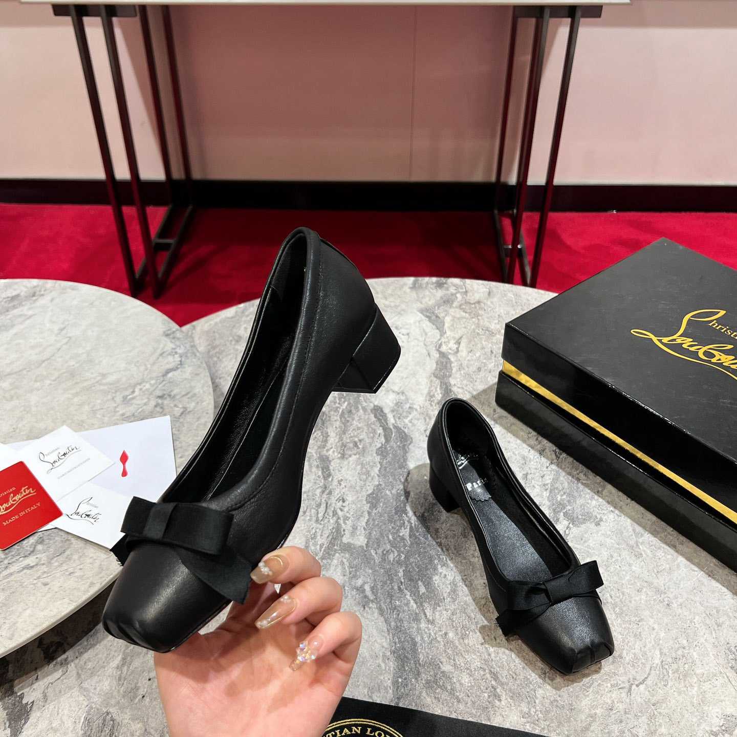 Christian Louboutin Mamaflirt 30mm Ballerinas - FashionPlug
