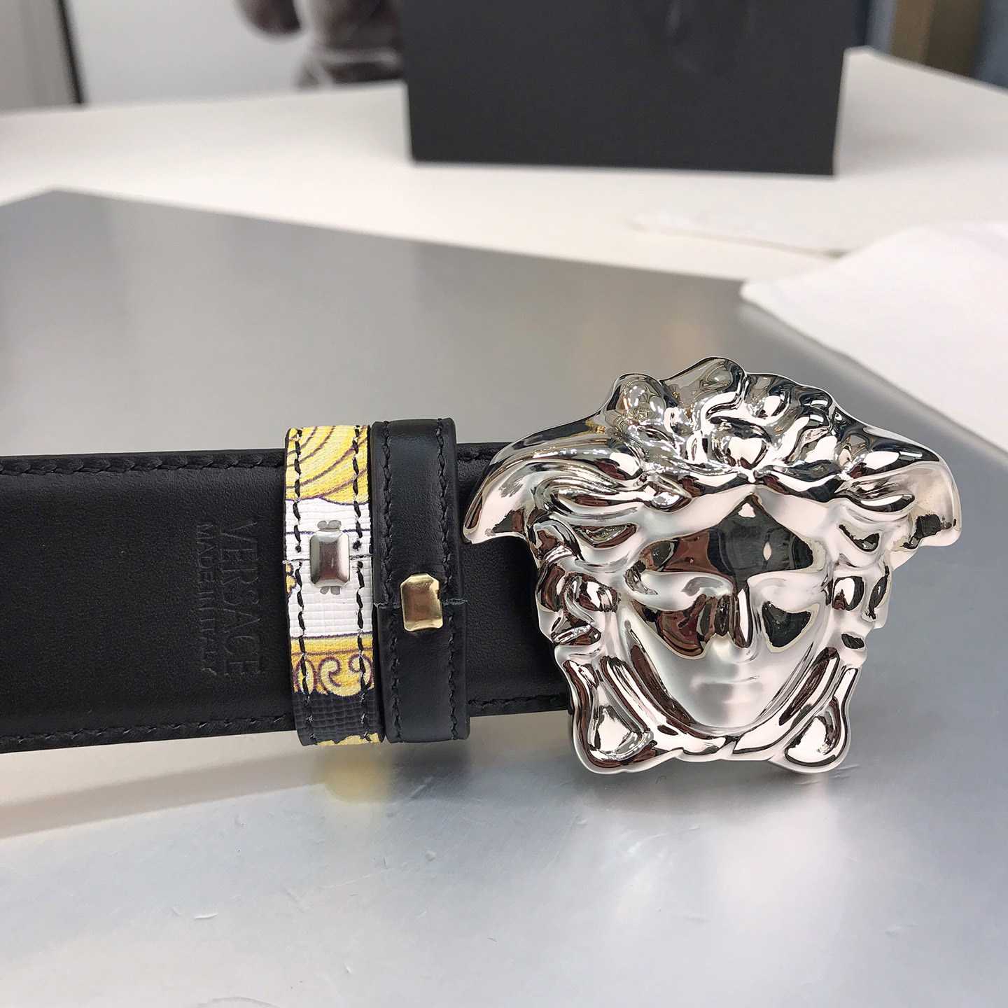 Versace Barocco Reversible LeatherBelt    40mm - FashionPlug