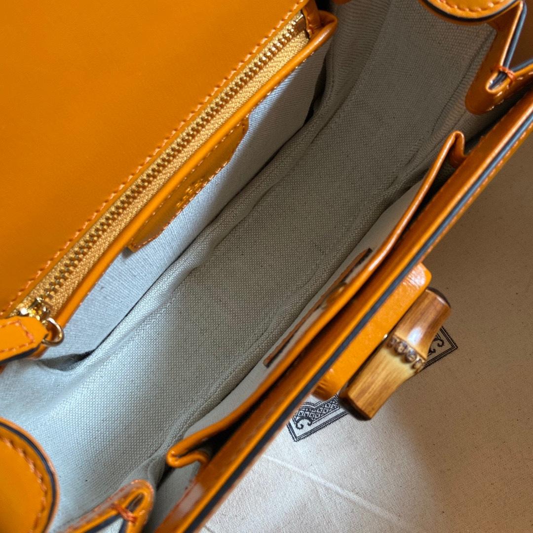 Gucci Bamboo 1947 Small Top Handle Bag   - FashionPlug