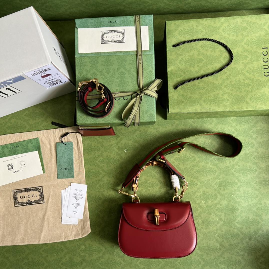 Gucci Bamboo 1947 Bag   - FashionPlug