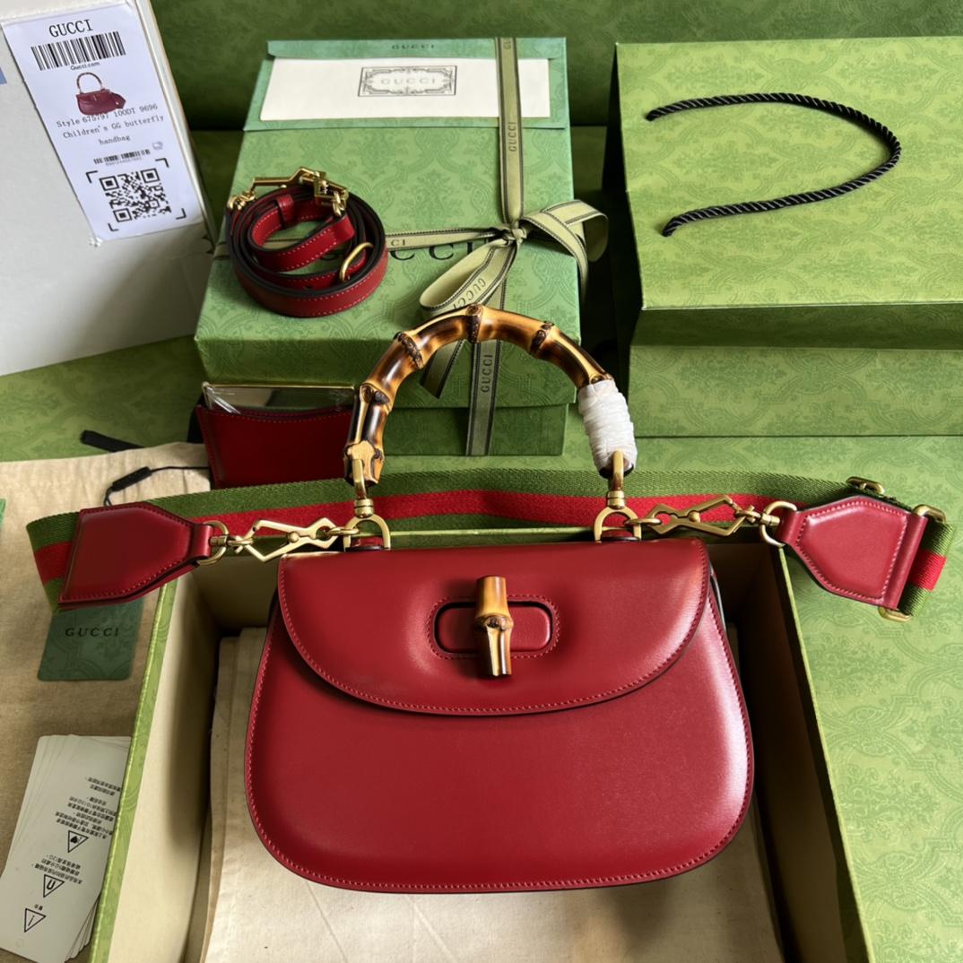 Gucci Bamboo 1947 Bag   - FashionPlug