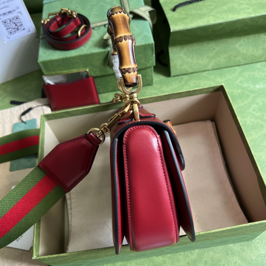 Gucci Bamboo 1947 Bag   - FashionPlug