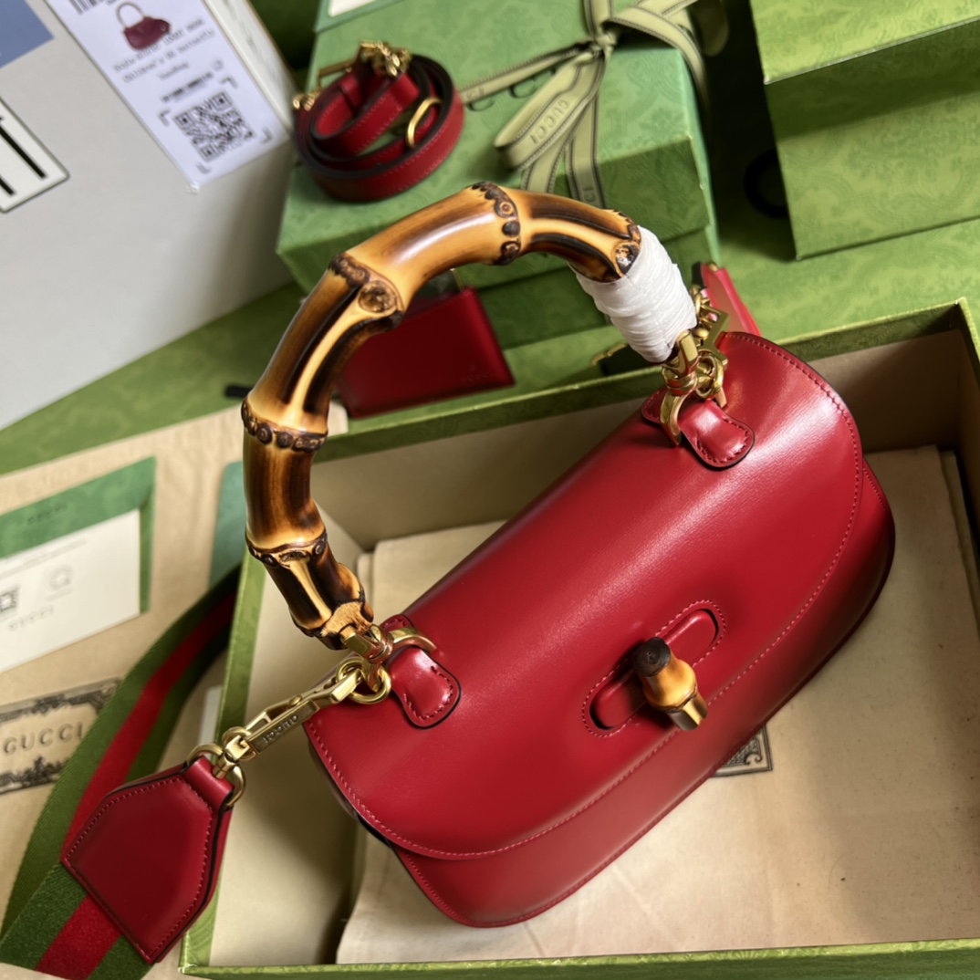 Gucci Bamboo 1947 Bag   - FashionPlug