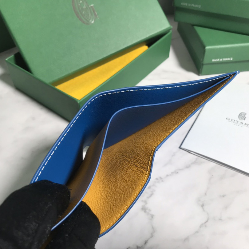 Goyard Short 6 Card Slots Billfold Wallet   (11-9cm) - FashionPlug