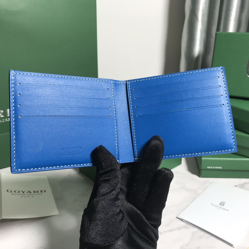 Goyard Short 6 Card Slots Billfold Wallet   (11-9cm) - FashionPlug