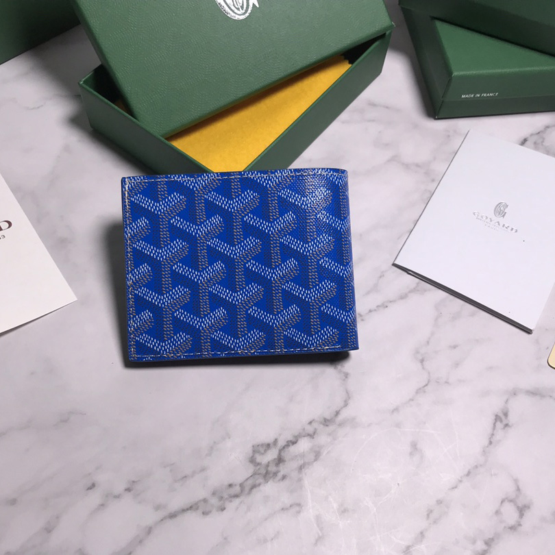 Goyard Short 6 Card Slots Billfold Wallet   (11-9cm) - FashionPlug