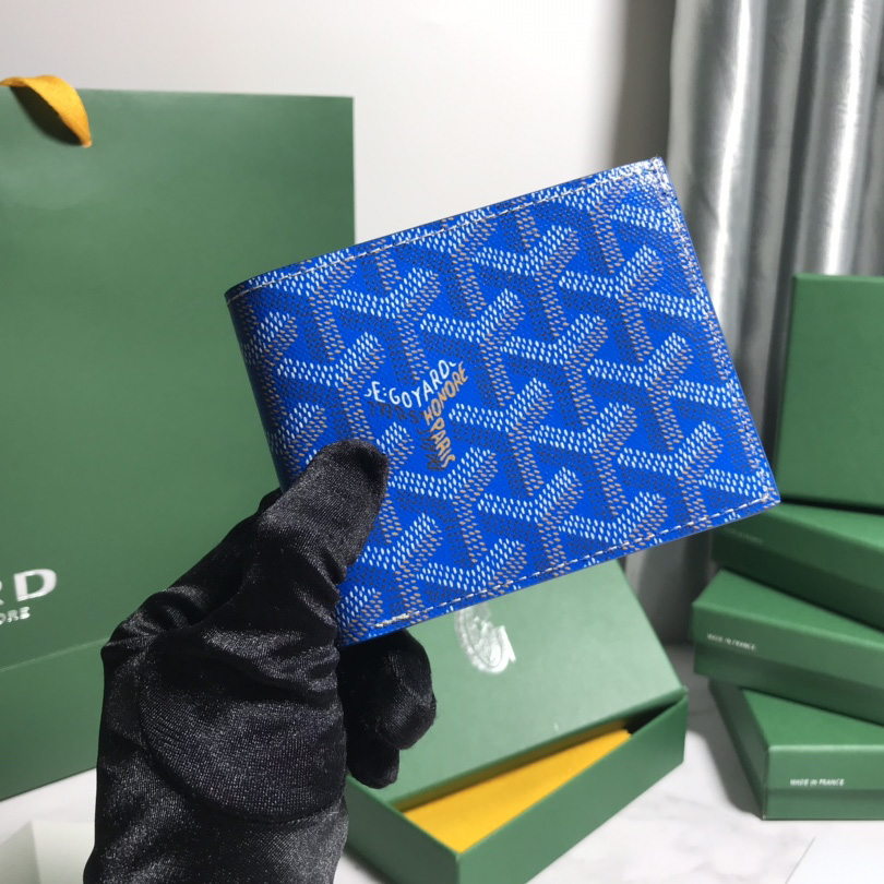 Goyard Short 6 Card Slots Billfold Wallet   (11-9cm) - FashionPlug
