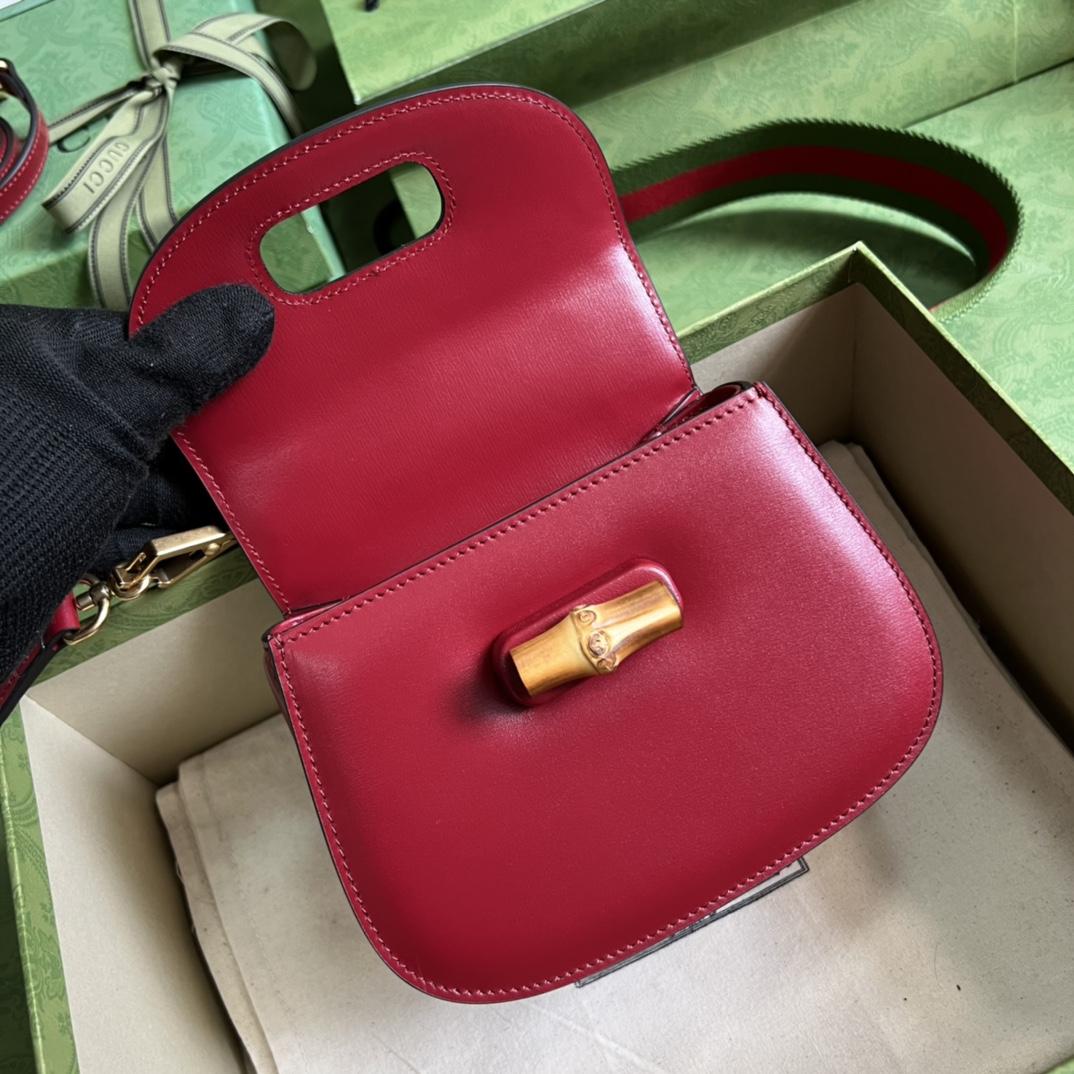 Gucci Bamboo 1947 Mini Bag - FashionPlug