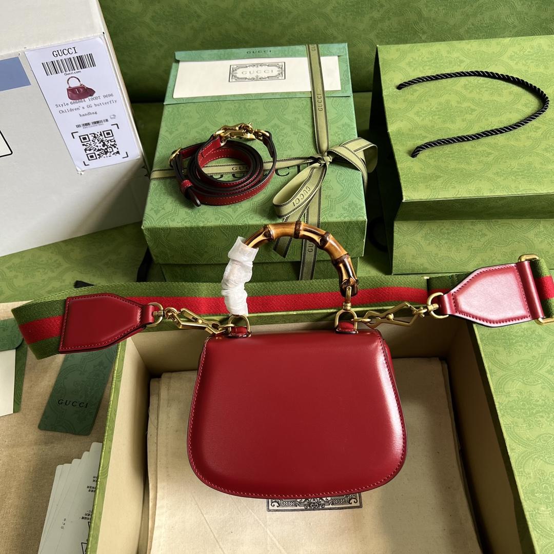 Gucci Bamboo 1947 Mini Bag - FashionPlug