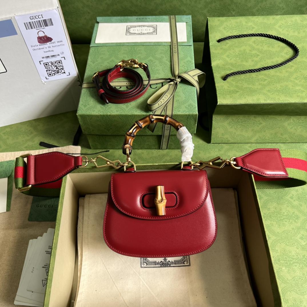 Gucci Bamboo 1947 Mini Bag - FashionPlug