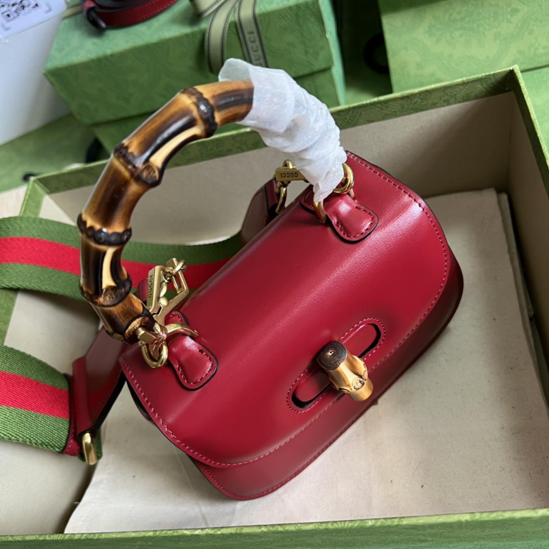 Gucci Bamboo 1947 Mini Bag - FashionPlug