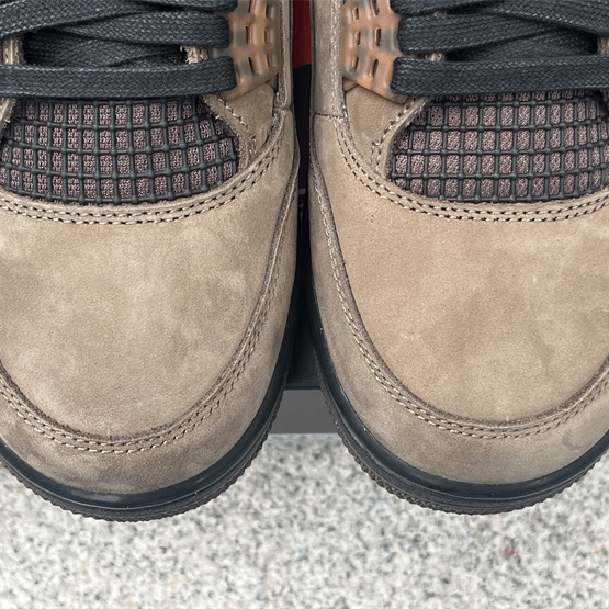 Travis Scott x Air Jordan 4 Retro Brown TS Sneakers    AJ4-766302 - FashionPlug