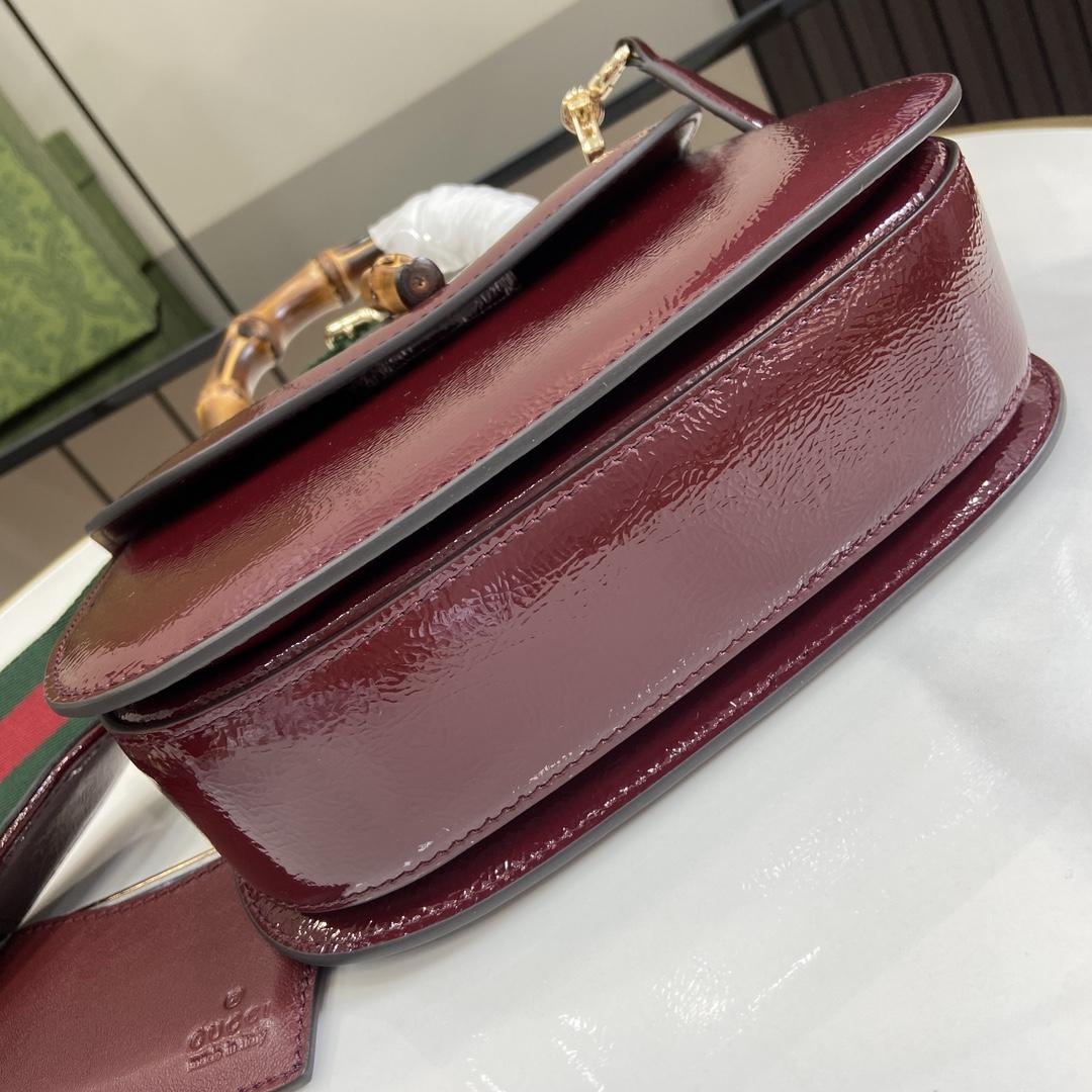 Gucci Bamboo 1947 Small Top Handle Bag   - FashionPlug