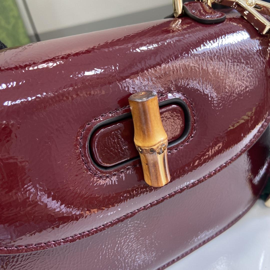Gucci Bamboo 1947 Small Top Handle Bag   - FashionPlug
